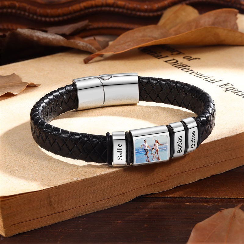Custom Photo Bracelet for Men  - огляд і ціна Smartwatch Sports Watches For Men