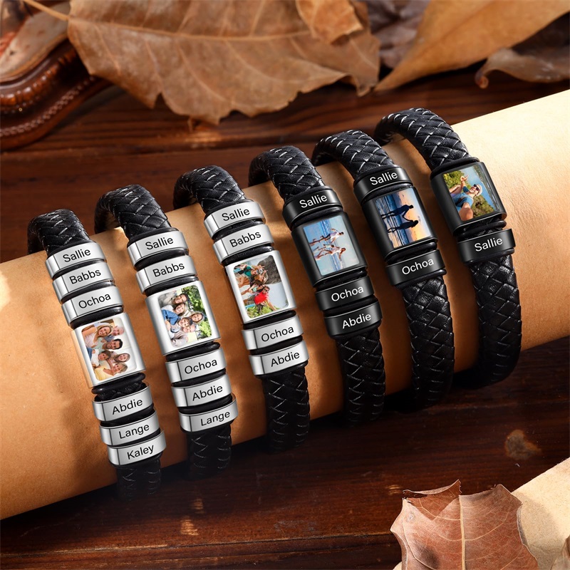 Custom Photo Bracelet for Men  - огляд і ціна Smartwatch Sports Watches For Men
