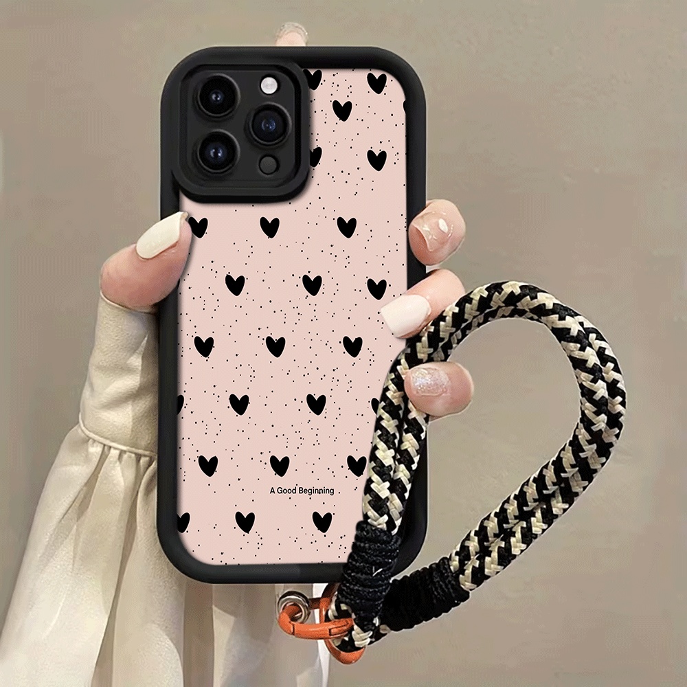 Ink Splattered Black Heart Han - огляд і ціна Samsung Galaxy Strap