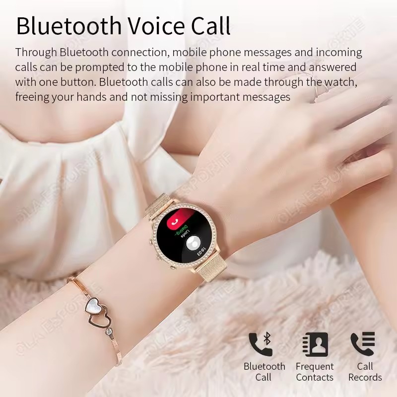 Elegant Ladies' Smartwatch Blu - огляд і ціна Smartwatch Health Watches For Women