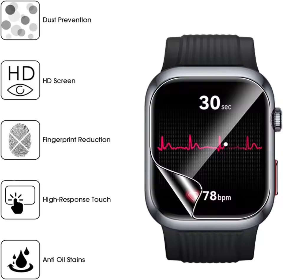 3pcs TPU Hydrogel Films for Hu - огляд і ціна Smartwatch Watch Huawei