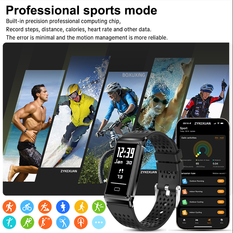 New Fitness Tracker Smart Brac - огляд і ціна Smartwatch Health Watches For Women